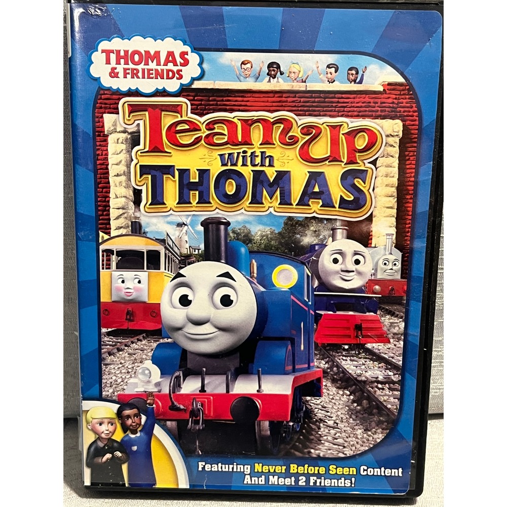 Thomas & Friends Team Up With Thomas DVD 2009 Lions gate Animation Hank Flora